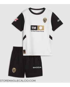 Valencia Maglia Gara Casa Repliche 2024-25 Bambino Maniche Corte Valencia Maglia Gara Casa Repliche 2024-25 Bambino Maniche Corte